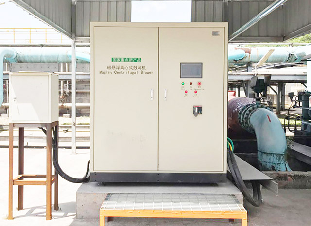 弗洛德磁懸浮鼓風(fēng)機無需設(shè)備基建即可運行，操作簡單！